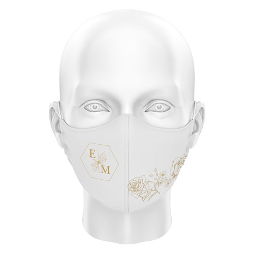 Düğünlere Özel Dijital Maske 04