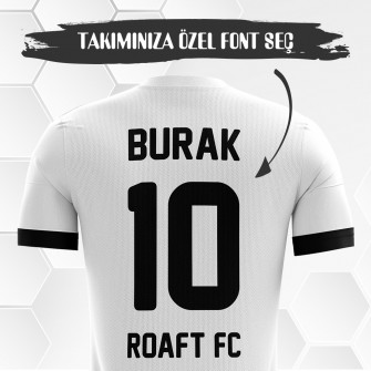 Takımınıza Özel Font
