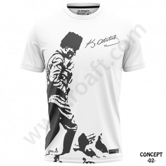 Atatürk Printed T-Shirt Atatürk Printed T-Shirt