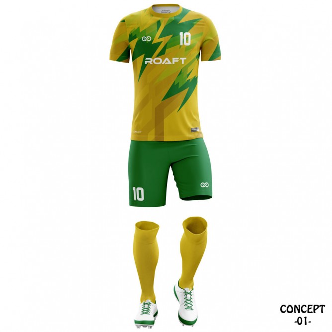 Brazil 2021-22 Soccer Team Jersey