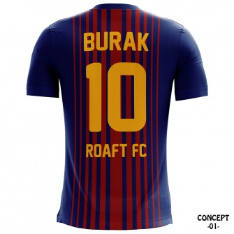 FC Barcelona 2017-18 Futbol Forması FC Barcelona 2017-18 Futbol Forması