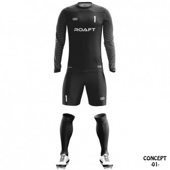 Linear Soccer Team Goalkeeper Jersey