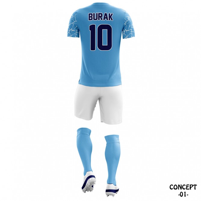 Manchester City 2020-21-2 Soccer Team Jersey
