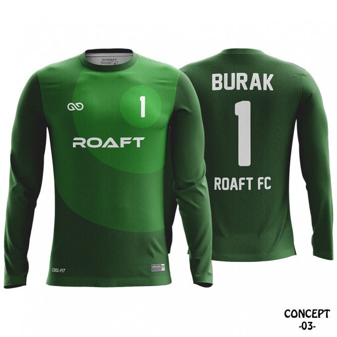 Round Soccer Goalkeeper Jersey Round Soccer Goalkeeper Jersey